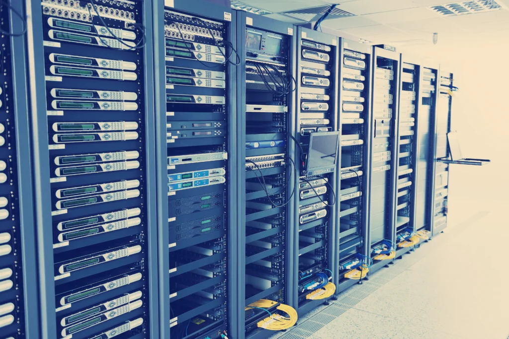 server racks and data storage systems
